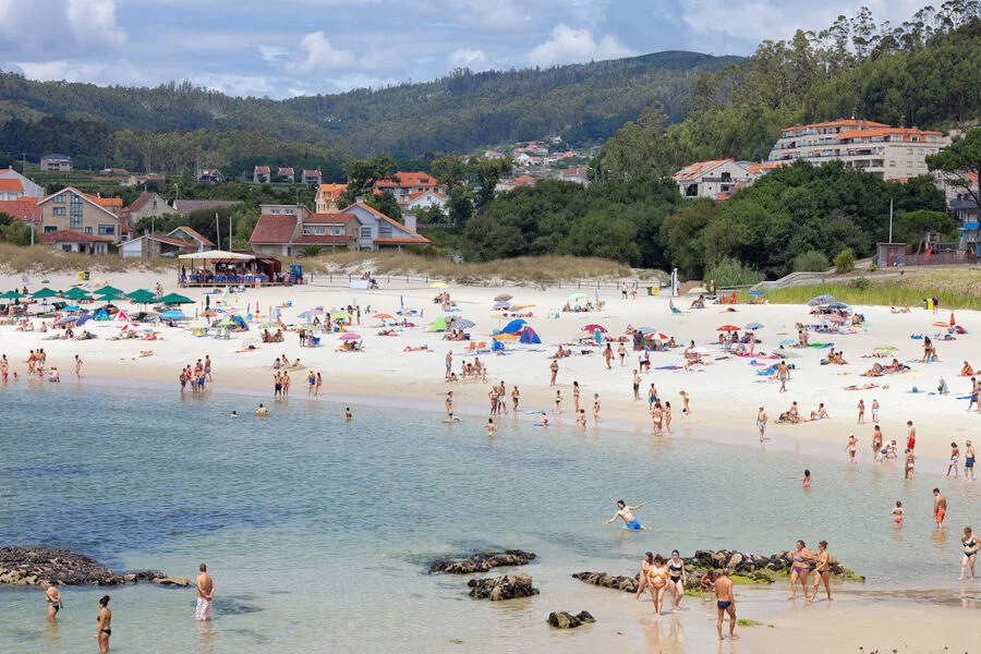 ▷ LAS 13 MEJORES PLAYAS DE PONTEVEDRA + MAPA Playa Areas