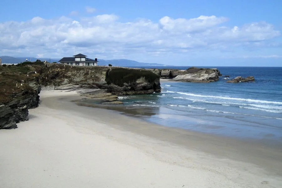 ▷ LAS 13 MEJORES PLAYAS DE LUGO + MAPA Playa Os Castros