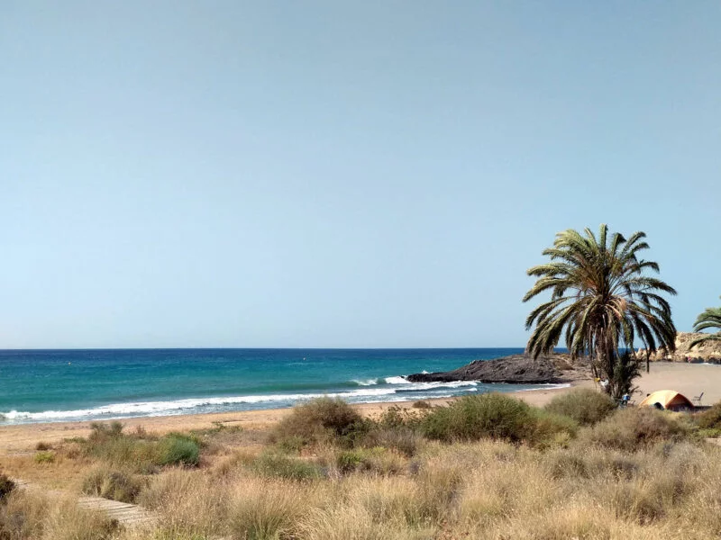 ▷ LAS 11 MEJORES PLAYAS DE MURCIA + MAPA Playa de Percheles