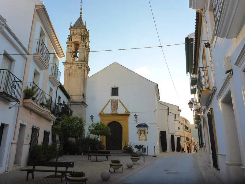 ▷ CARCABUEY » Qué ver y hacer en este pueblo encantador. Iglesia de San Marcos
