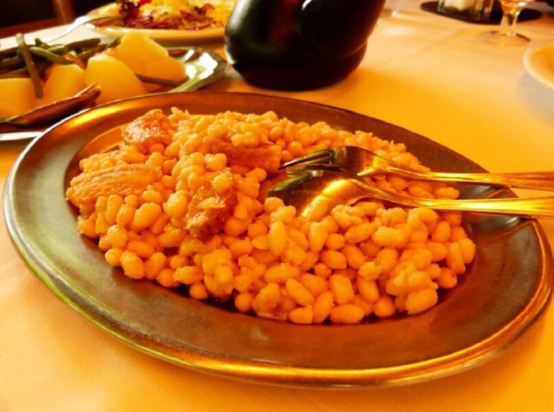 Gastronomía pueblos de Girona. Santa Pau