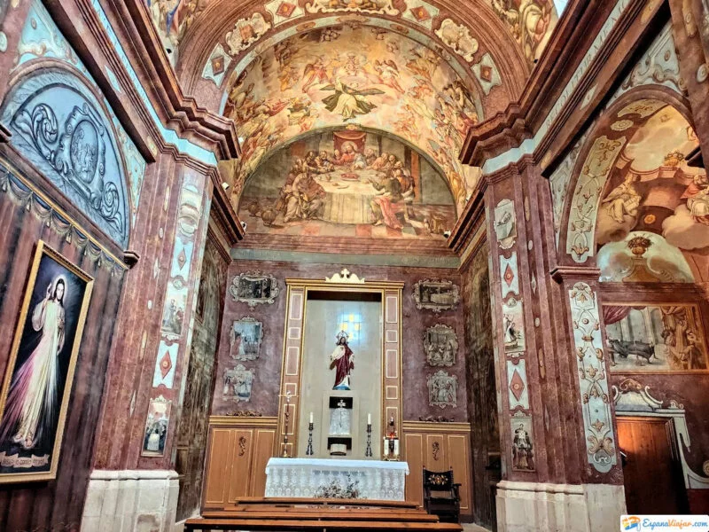 ▷ CATÍ » Qué ver y hacer. Auténtica joya del Medioevo. Frescos de Iglesia Parroquial de la La Asunción