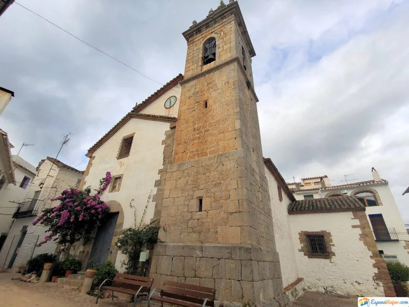 ▷ AÍN » Qué ver y hacer. Pueblo de la Sierra de Espadán Iglesia de San Miguel en Aín