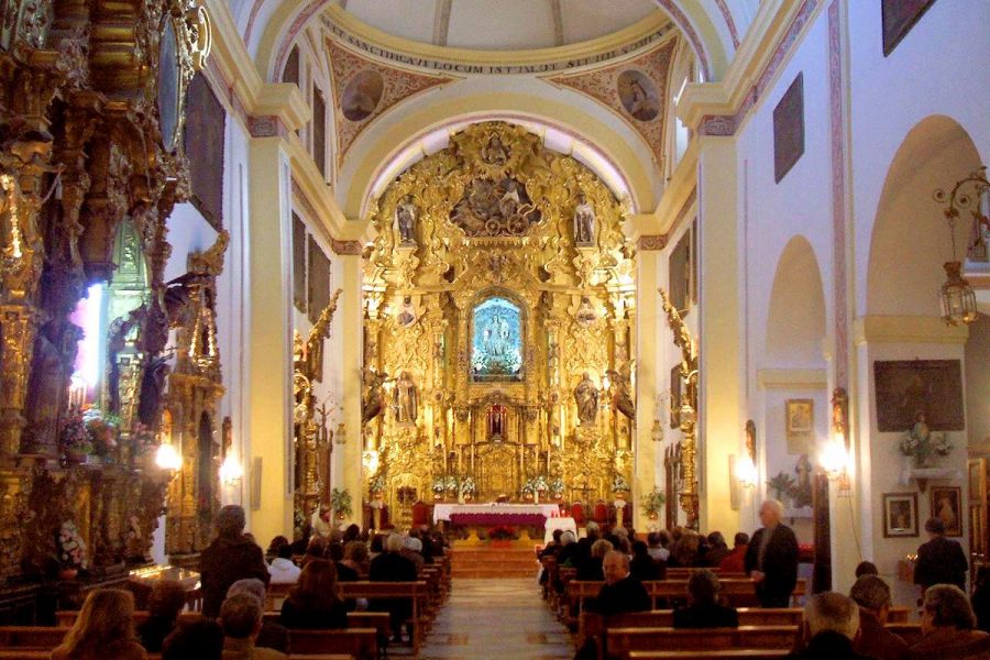Interior Iglesia del Carmen
