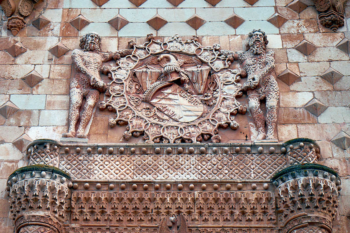 Portada del Palacio del Infantado, Guadalajara