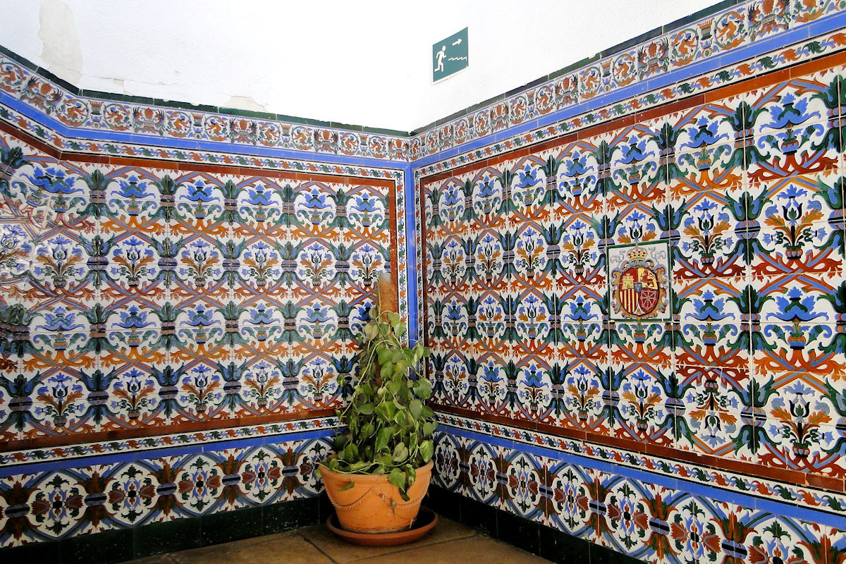 Azulejos del Palacio de Antonio de Mendoza