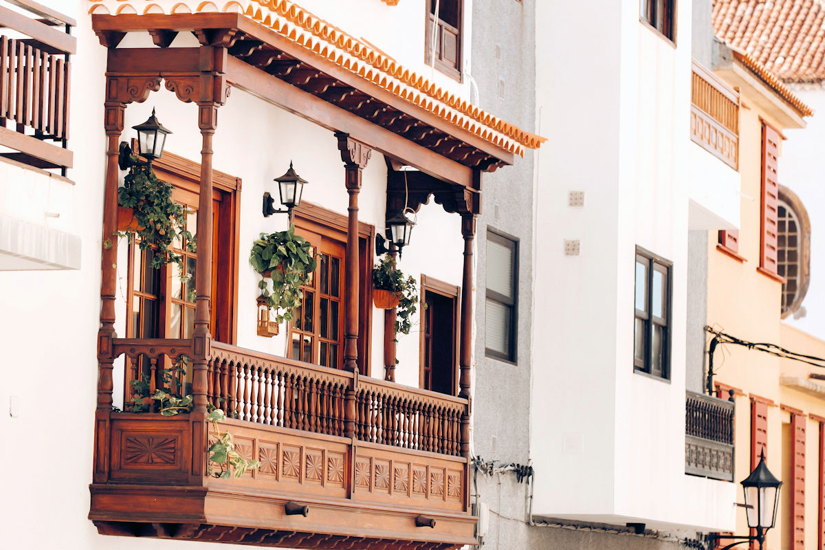 Balcones en Candelaria