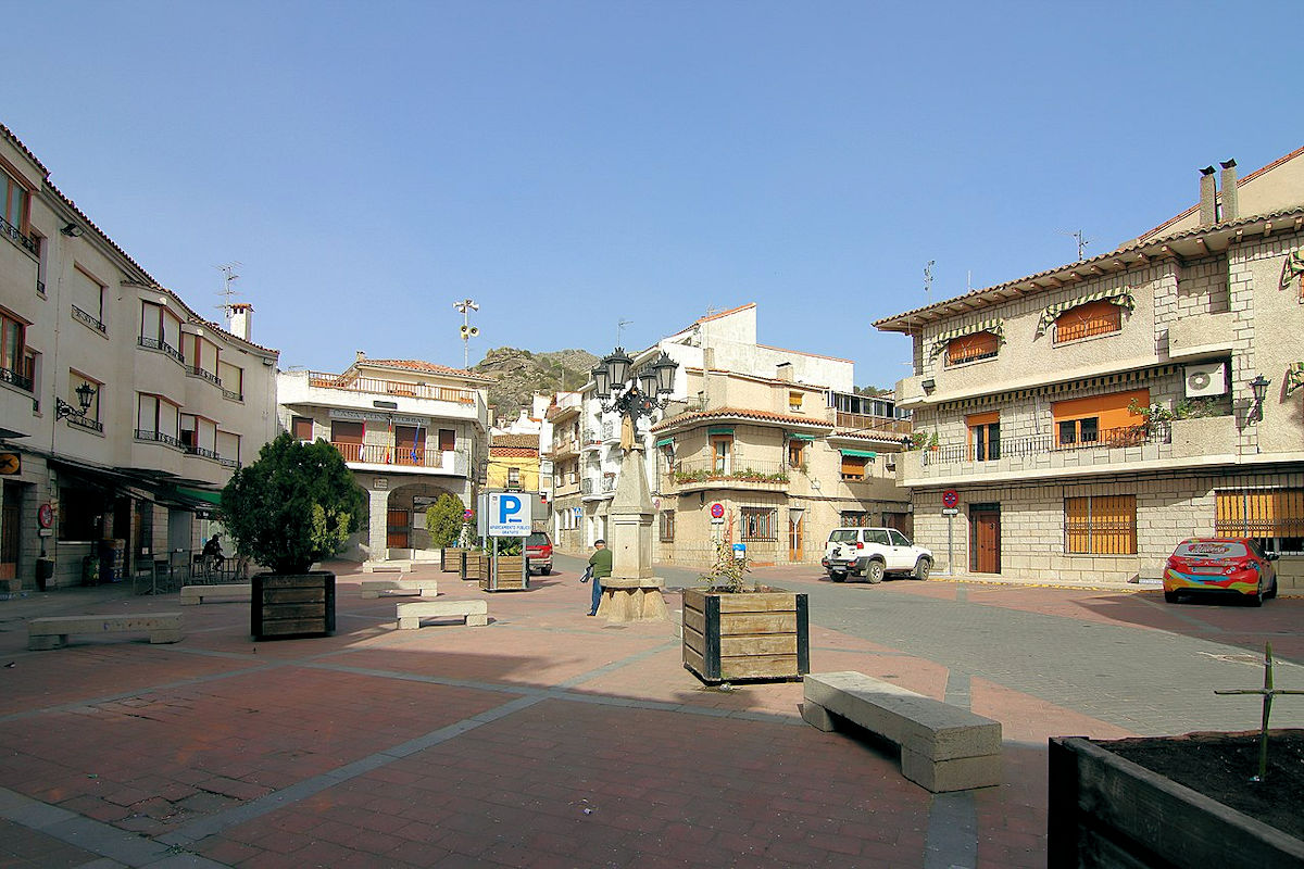 Plaza de España en El Real de San Vicente