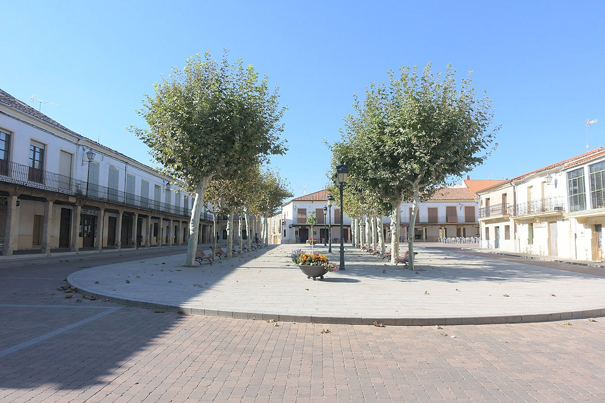 Plaza Mayor de Fuentesaúco